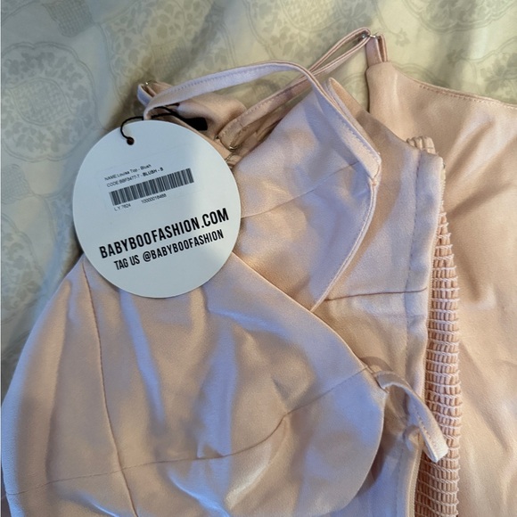 BabyBoo Louisa Top Blush Pink -S - Picture 3 of 3